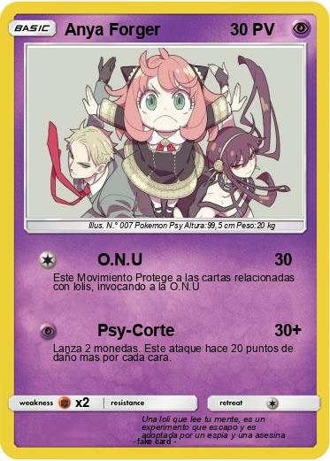 Pokemon Anya Forger