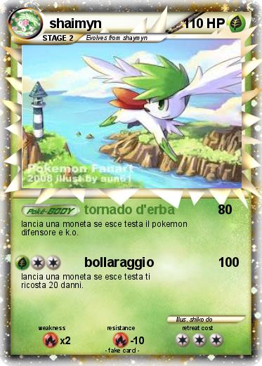 Pokemon shaimyn