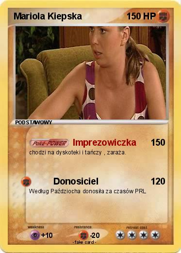 Pokemon Mariola Kiepska