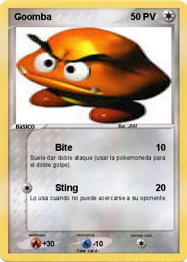 Pokemon Goomba