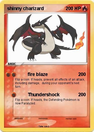 Pokemon shinny charizard