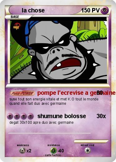 Pokemon la chose