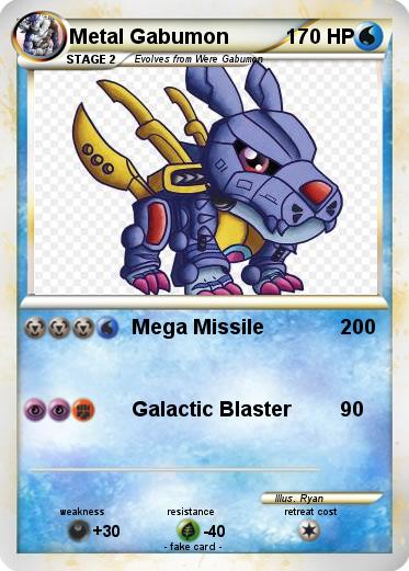 Pokemon Metal Gabumon