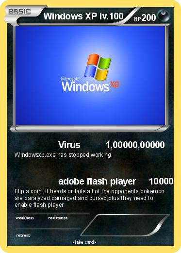 Pokemon Windows XP lv.100
