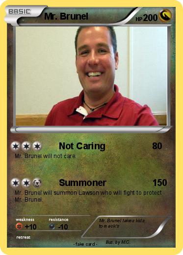 Pokemon Mr. Brunel