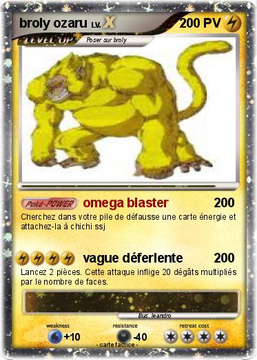Pokemon broly ozaru