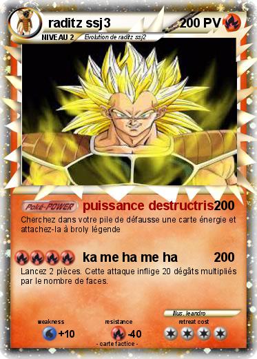 Pokemon raditz ssj3