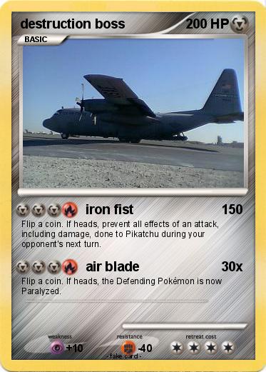 Pokemon destruction boss