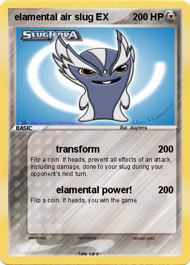 Pokemon elamental air slug EX