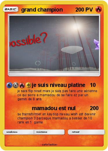 Pokemon grand champion