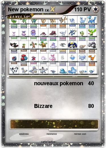 Pokemon New pokemon
