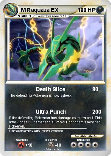 Pokemon M Raquaza EX