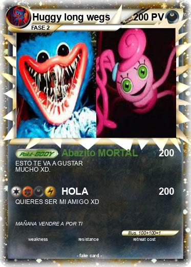 Pokemon Huggy long wegs
