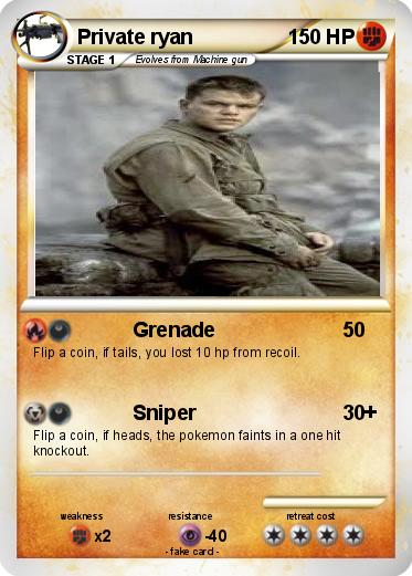Pokemon Private ryan