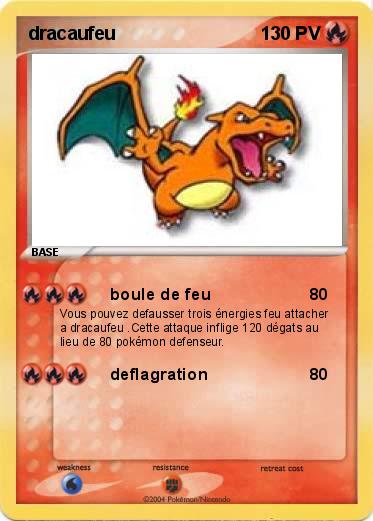 Pokemon dracaufeu