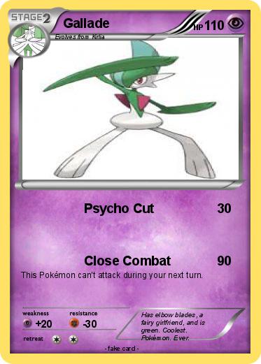 Pokemon Gallade