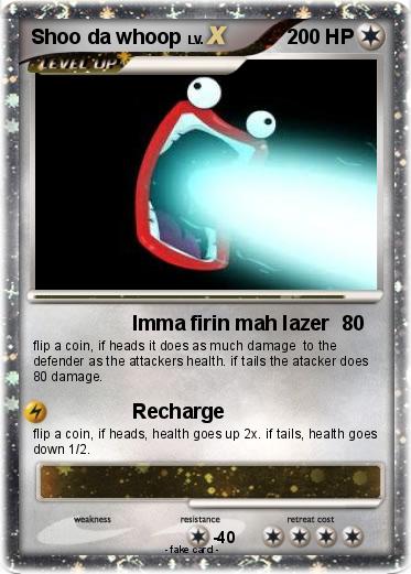Pokemon Shoo da whoop
