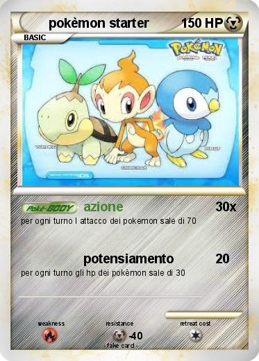 Pokemon pokèmon starter