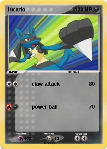 Pokemon lucario