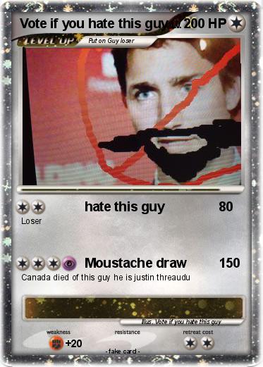 Pokemon Vote if you hate this guy