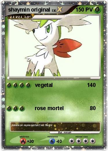 Pokemon shaymin original
