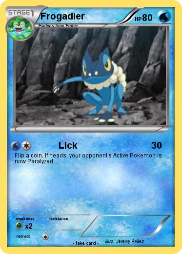 Pokemon Frogadier