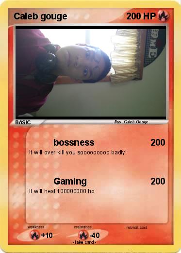 Pokemon Caleb gouge