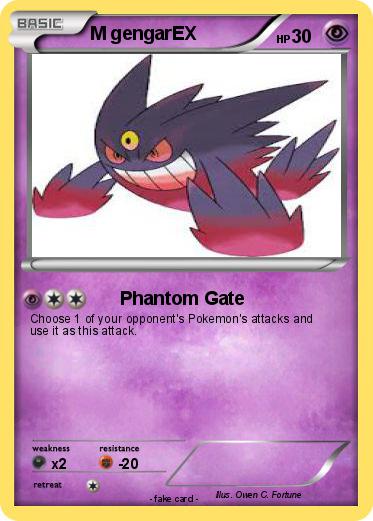 Pokemon M gengarEX