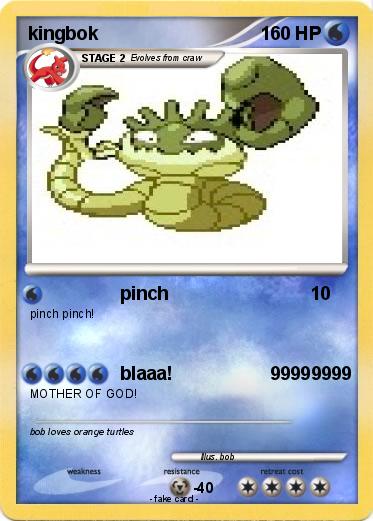 Pokemon kingbok
