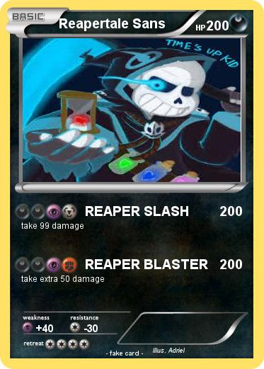 Pokemon Reapertale Sans