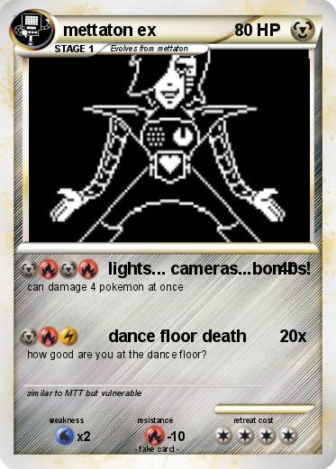 Pokemon mettaton ex