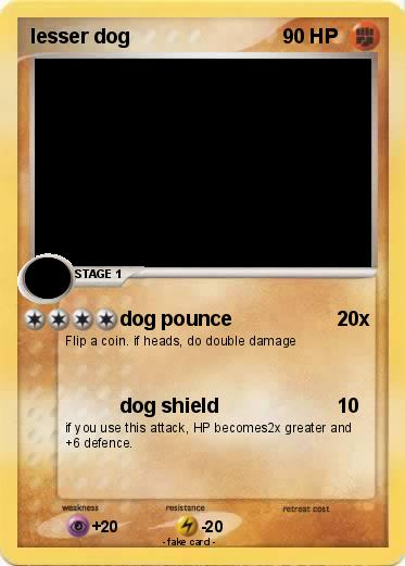 Pokemon lesser dog