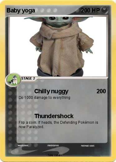 Pokemon Baby yoga