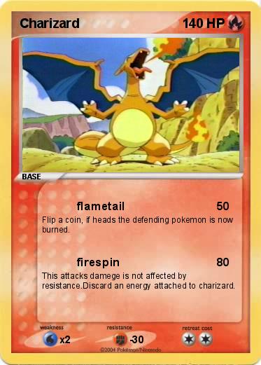 Pokemon Charizard