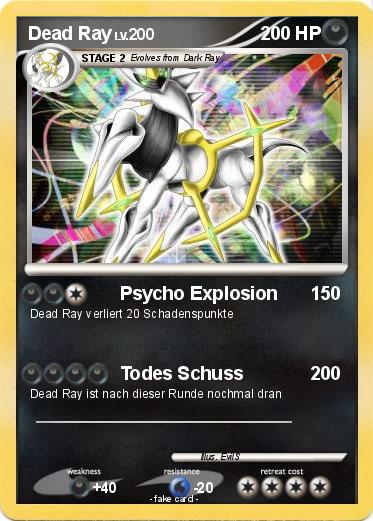 Pokemon Dead Ray