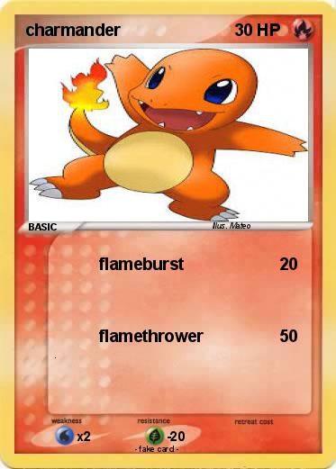 Pokemon charmander