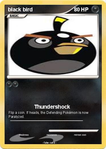 Pokemon black bird