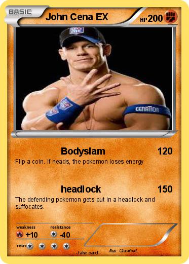 Pokemon John Cena EX