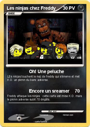 Pokemon Les ninjas chez Freddy