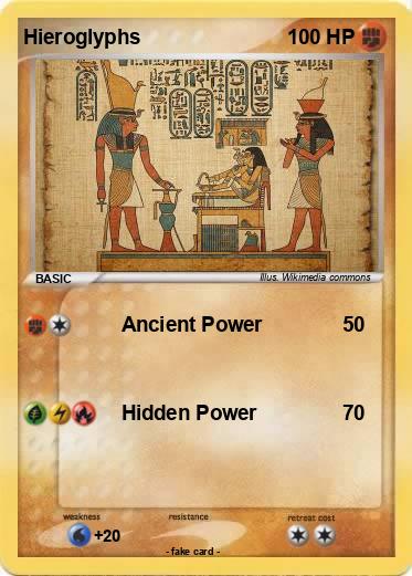 Pokemon Hieroglyphs