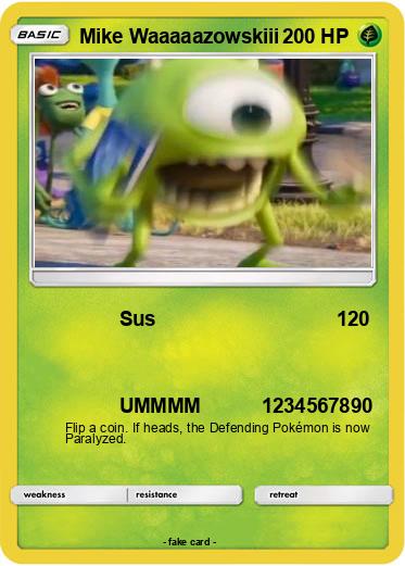 Pokemon Mike Waaaaazowskiii