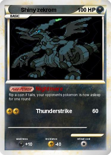 Pokemon Shiny zekrom