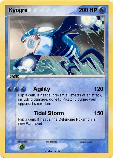 Pokemon Kyogre