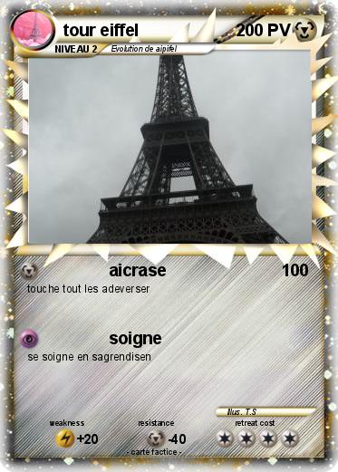 Pokemon tour eiffel