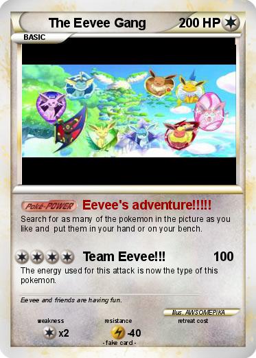 Pokemon The Eevee Gang