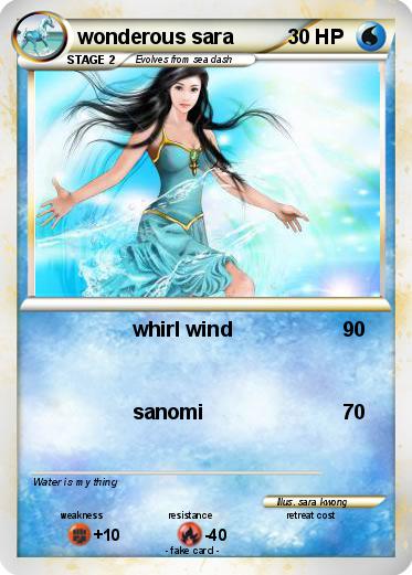 Pokemon wonderous sara