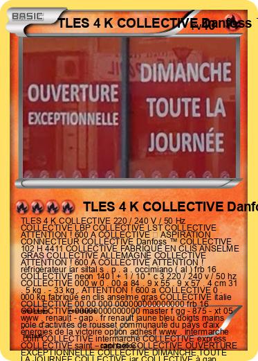 Pokemon TLES 4 K COLLECTIVE Danfoss ™