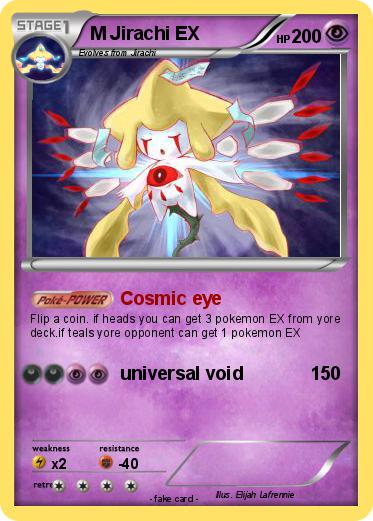 Pokemon M Jirachi EX