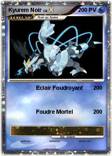 Pokemon Kyurem Noir