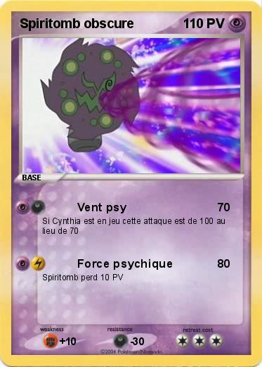 Pokemon Spiritomb obscure